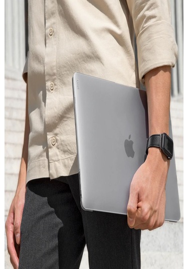 Macbook Pro 14 İnç M4/pro/max A3401 A3112 A3185 Uyumlu Kılıf Claro Mat Koruyucu Kapak Grey