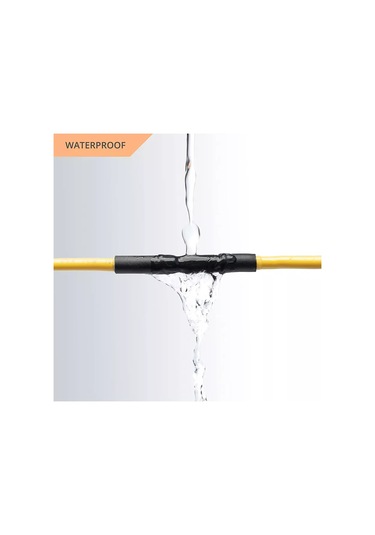 Kvt Siyah Termo Büzülme Yapışkan Boru Ø40/10 Termo Büzülme 208772510