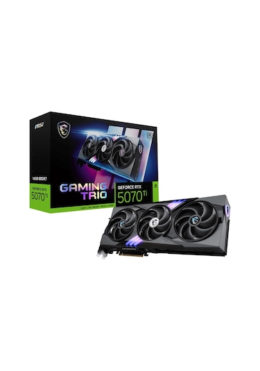 Msı Geforce Rtx 5070tı 16gb Gamıng Trıo Oc Gddr7 256bit Dx12 Aeae1msı0228