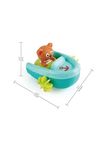 Hape Çek-bırak Tekne Ve Ayıcık - Banyo Oyuncağı