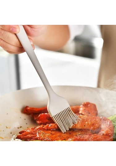 Fochsia 12 Parça Saklama Kovalı Silikon Mutfak Seti - Isıya Dayanıklı Çırpıcı Ve Spatula Haki