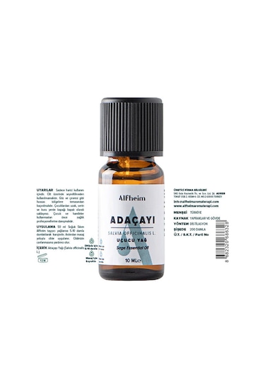 Alfheim Adaçayı Uçucu Yağı 10 Ml Karışık