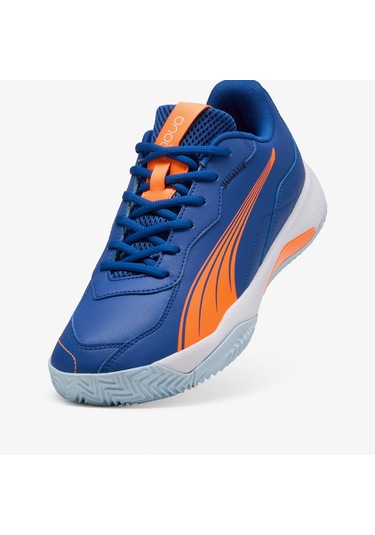 Puma Nova Smash Kadın Mavi Tenis Ayakkabısı 108288 Mavi