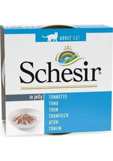 Schesir Jel İçinde Ton Balıklı Kedi Konservesi 85 Gr