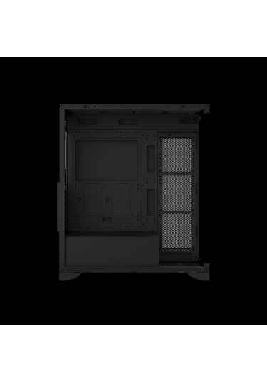 Vento Vg4202fl Mid Tower, 750w 80+ Siyah, Temperli Cam, Rgb, Atx Gamıng Kasa