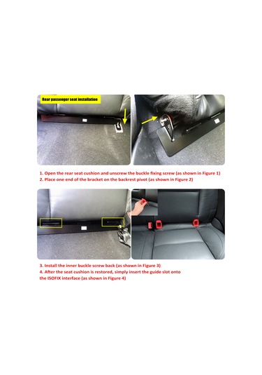 Symbee Citroen C4 Solenne Sol Ana Bracket Sol Konum Çelik Zl-2001l Siyah Montaj Aparatı Rehber Yuva