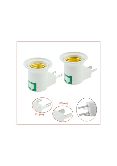 Lamba Tabanı Esnek Viraj Mobil Test Işık Soketi Lamba Adaptörü