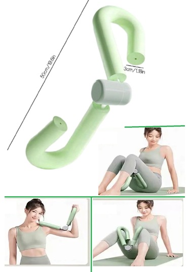 Yeşil Fitness Kıskacı Thigh Toner - Inner Excerciser Pelvik Ba