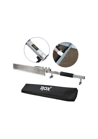 Rox 0167 Ayarlı Su Terazili Taraklı Fayans Tesviye Mastarı 153 Cm