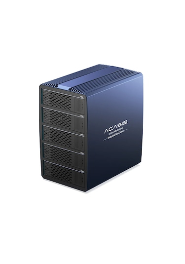 Acasis EC7355 100TB 8Mod Dahili Fanlı 5xHDD Kutu