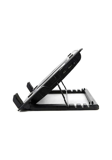Notebook Laptop Soğutucu 2 Port Usb Hub Yükseklik Ayarlı