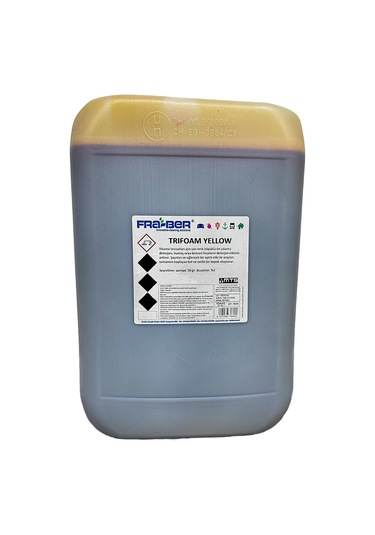 Fra-ber Tri-foam Sarı Renkli, Cilalı Ön Yıkama Şampuanı 1:80 Kon