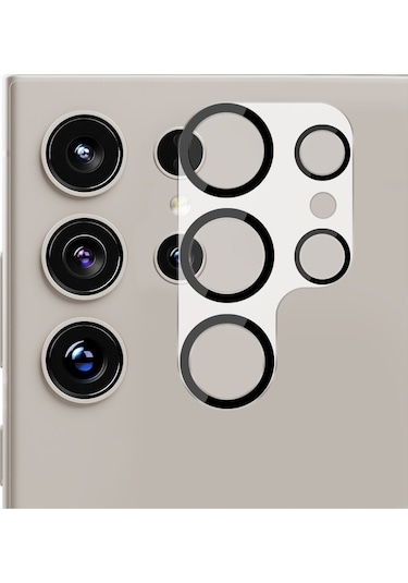 Buff Galaxy Uyumlu S24 Ultra Kamera Lens Koruyucu
