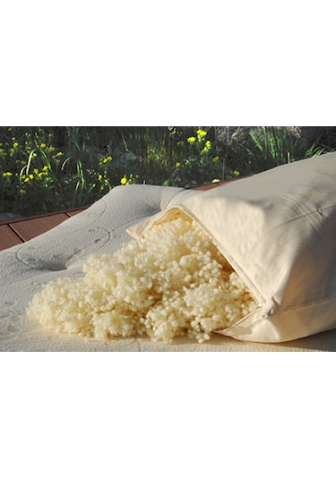 Viscoleff Ekoplus Ortopedik Yün Yastık Beyaz 50 x 70 CM