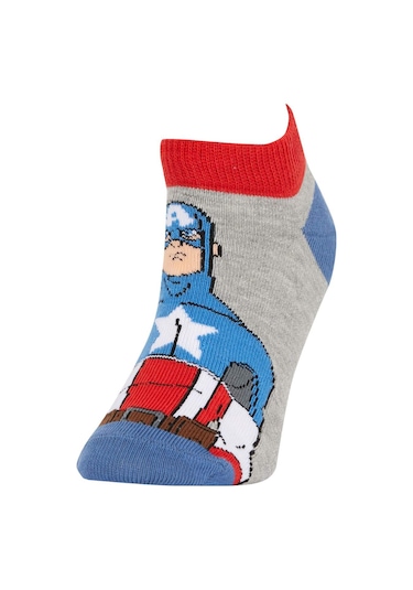 DeFacto Erkek Çocuk Marvel Avengers 3'lü Pamuklu Patik Çorap Z8967A6NSKR1 DeFacto Erkek Çocuk Marvel Avengers 3'lü Pamuklu Patik Çorap Z8967A6NSKR1