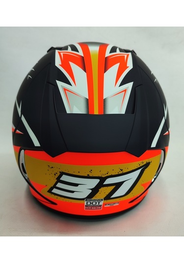 Mt Revenge 2 Acosta A37 Mat - Şeffaf Vizörlü Kask