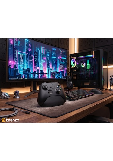 Xbox Uyumlu Tekli Oyun Kolu Standı, Minimalist Gamepad Tutucu - Siyah