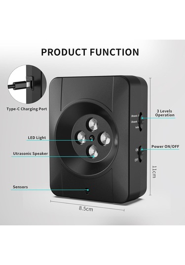 Lichen Stop Bark Trainer, Evcil Hayvan Malzemeleri, Ultrasonik