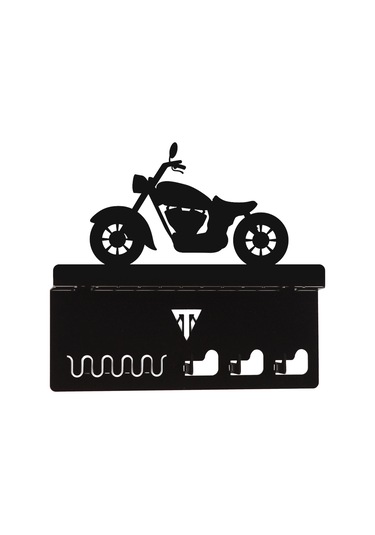 Torque-MX Metal Dekoratif Anahtar Askısı EA9 Siyah