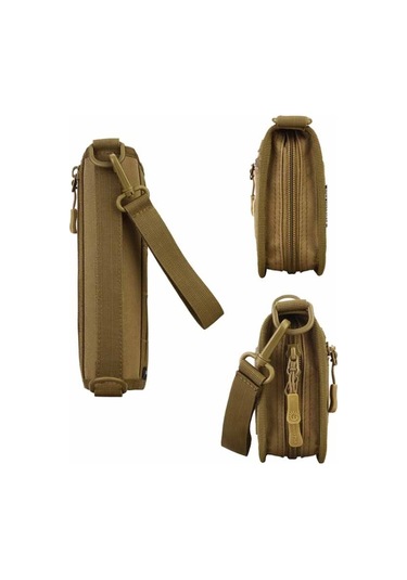 Sones Outdoor Seyahat Pasaport Cüzdanı 6 İnç Cep Telefonu Çantası Siyah