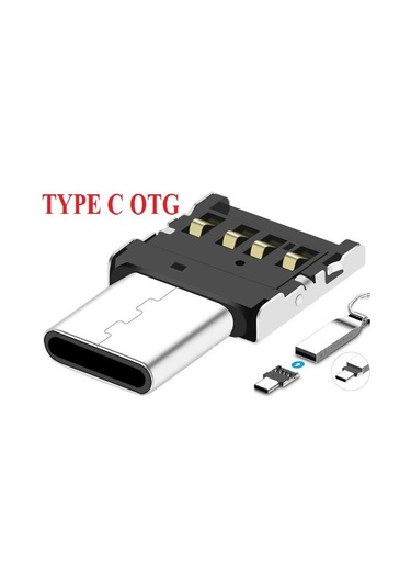 Tkz 9744 Type C To Usb Çevirici Mini Dönüştürücü Adaptör