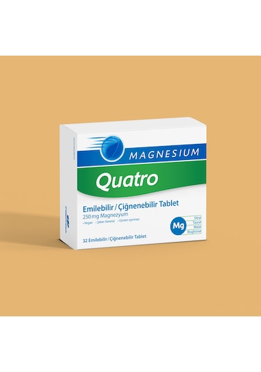 Assos Magnesium Quatro Çiğnenebilir 32 Tablet