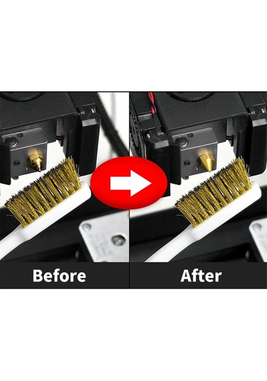 Leasetake 3d Yazıcı Hotend Temizleme Aracı M6 M7 E3d Mk8 Volkan Nozulları İçin Tıkanıklık Yok Temizleme Aracı Boruların Tıkanıklığını Açmak İçin Ekstrüder