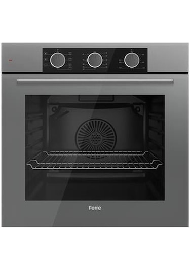 Ferre XE62CPR Ankastre Cam Fırın Gri