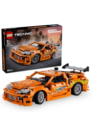 LEGO® Technic Fast and Furious Toyota Supra MK4 42204 - 9 Yaş ve Üzeri Çocuklar için Spor Araba İçeren Oyuncak Yapım Seti (810 Parça) LEGO® Technic Fast and Furious Toyota Supra MK4 42204 - 9 Yaş ve Üzeri Çocuklar için Spor Araba İçeren Oyuncak Yapım Seti (810 Parça)
