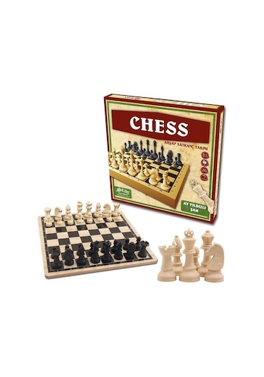 Star Chess Ahşap Satranç Takımı