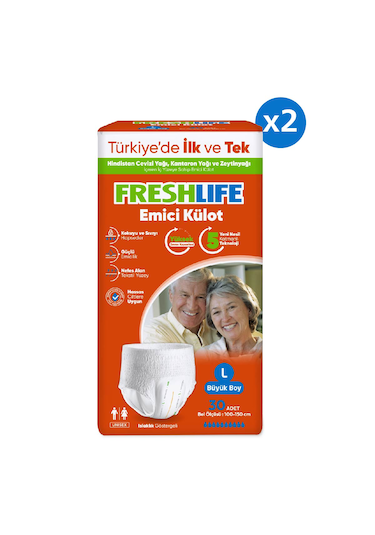 Freshlife Emici Külot Hasta Bezi L 2 x 30'lu