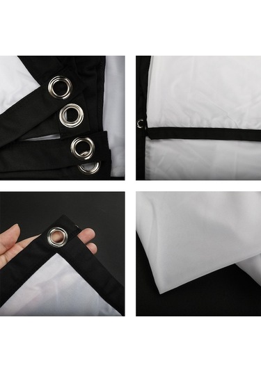 120 İnç Taşınabilir Projeksiyon Perdesi, 4:3 Oran, Kolay Kurulum, İç Ve Dış Mekan Kullanımı İçin Uygun