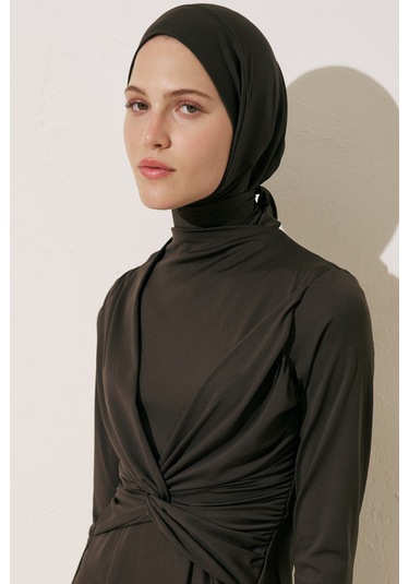 Tesettür Mayo Bone Kahverengi Kahverengi