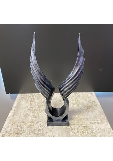 Soyut Modern Anka Kanat Dekoratif Obje