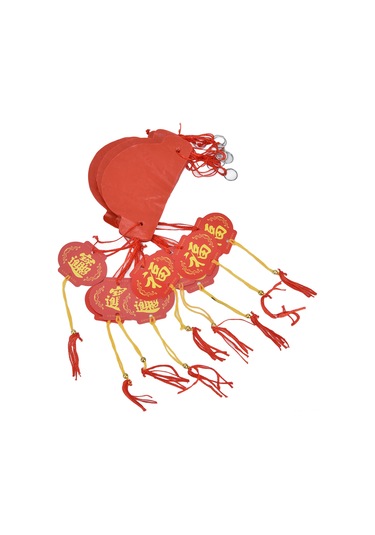 Kangvka 20 Adet Kırmızı Kağıt Feneri 15cm Çapında - Kolay Kurulum, Fesyen Dekorasyon, Yılbaşı Ve Bayramlar İçin