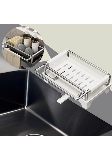 Suntek Mutfak Lavabosu Ev Dekorasyonu Için Süngerlik, Hızlı Bej