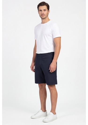 Giotelli Lacivert Bermuda Shorts
