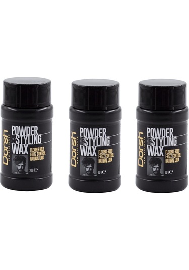 Dorsh Saç Şekillendirici Pudra Wax 20 Gr Styling 3 Adet