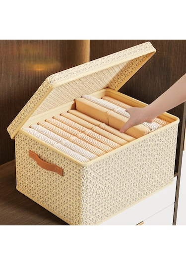 Şarap Kırmızısı Giysi Yatak Saklama Torbaları Ev Yorgan Katlanır Saklama Kutusu Organizatör Yatak Altı Dolap Dolap Kutusu L Kırmızı