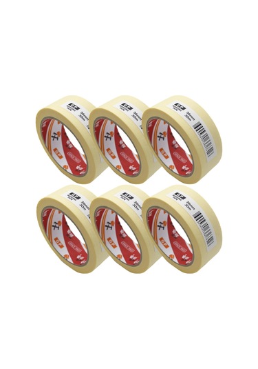 Vege Krepe Maskeleme Bantı 36x30 M Bej Gp 6 Adet