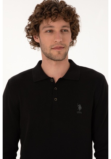 U.s. Polo Assn. Erkek Siyah Kazak /triko 50307799-vr046 Siyah