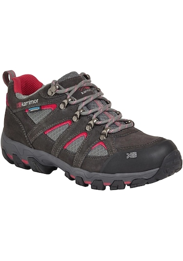 Karrimor Bodmin Low 5 Ladies Weathertite Dark Grey/cochineal Antrasit