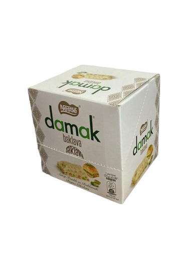 Nestle Damak Antep Fıstıklı Baklavalı Beyaz Çikolata 60gr 6 Adet