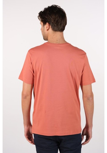 Arma Erkek Büyük Beden Bisiklet Yaka Tişört Y22374868301 Pembe