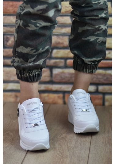 Wickers 2161 Kadın Anatomik Taban Sneakers Spor Ayakkabı 001