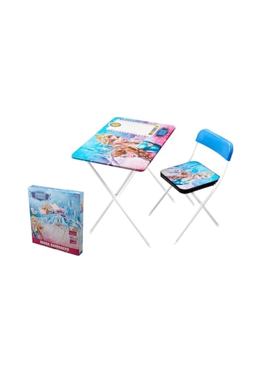 Beren Oyuncak Karlar Ülkesi  Katlanabilir Çocuk Ders Çalışma Masa
