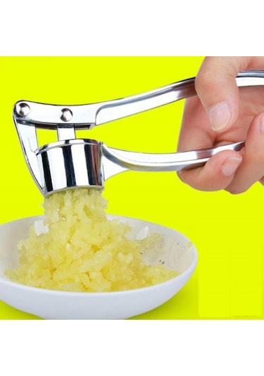 Sones Mutfak El Tipi Paslanmaz Çelik Zencefil Sarımsak Ezici Sarımsak Püresi Makinesi