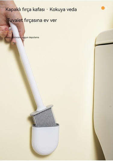 Luckystar1 Eternal Luck Duvara Monte Deliksiz Drenajlı Klozet Temizleme-sarı