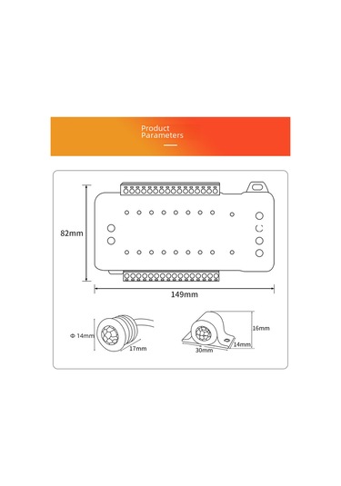 Singree 16 Adımlı Akıllı Led Merdiven Aydınlatma Kontrol Cihazı - Pır Sensörlü Otomatik Açma/kapama Diğer