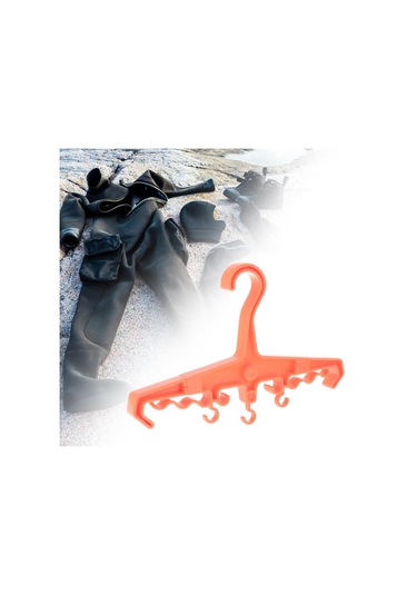 Suntek Wetsuit Askısı Bcd Bc Şnorkel Için Askı Turuncu Turuncu